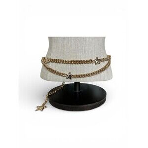 Haute Hippie Boho Hippie Gold Chain with Stars Belt Size OSFM NWT Going Out